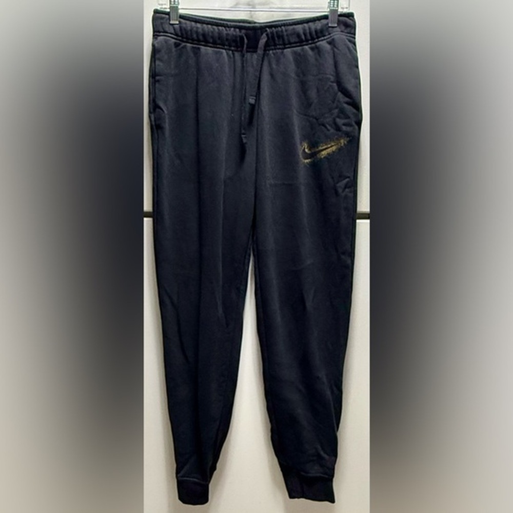🪅Nike Stardust GX Black/Gold Standard Fit Joggers